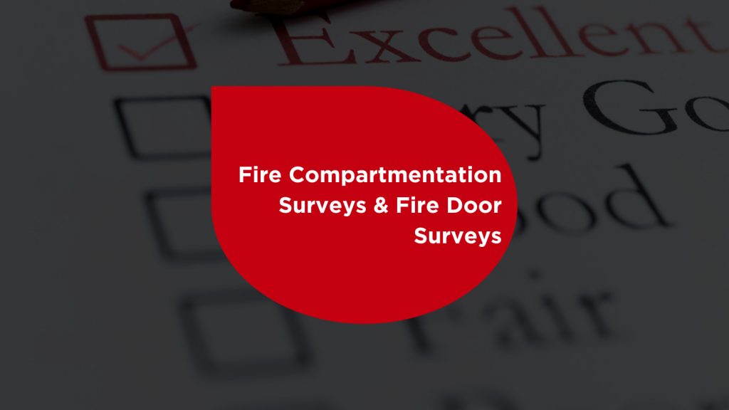 Professional fire compartmentation and fire door survey services by JRA Fire Safety Advisors.
